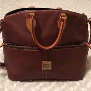 Dooney & Bourke medium size brown tote